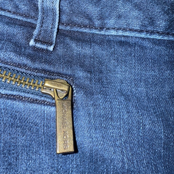 Michael Kors Dark Blue Ankle Jeans - Picture 2 of 7